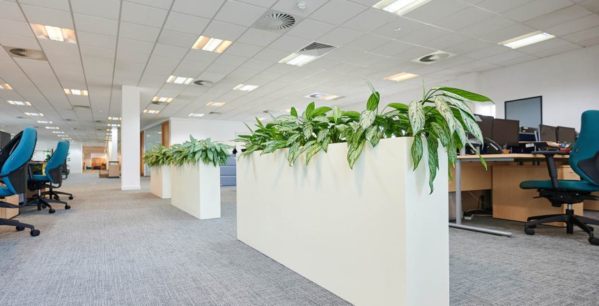 Barrier planters